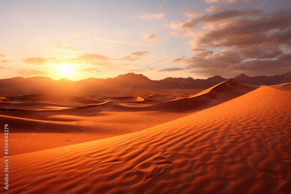 Sunset Serenade: 99% Photorealistic Dune Dance
