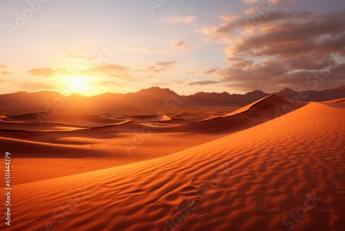 Sunset Serenade: 99% Photorealistic Dune Dance 