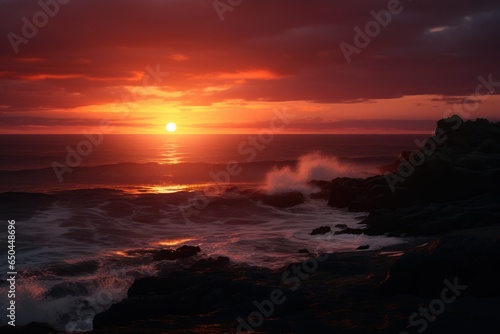 Sunset s Ember Glow  8K Hyper-Realistic Brilliance 