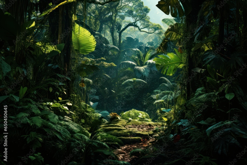 Jungle Geometry: 8K Hyper-Realism in Nature's Patterns
