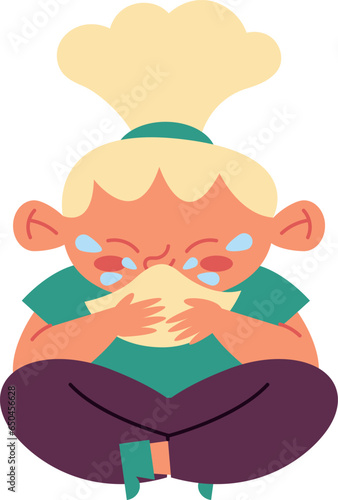 kid sick sneezing