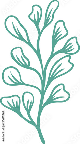 Leaf illustration image