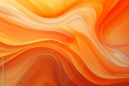 abstract background with full splash orange water, random curve, hyper realistic, beautiful dreamy light, create using generative AI tools.