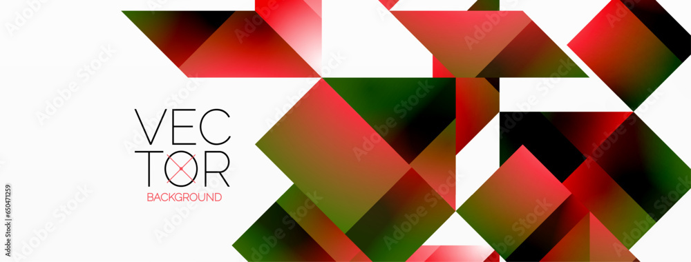 Modern creative geometric abstract background Modern creative geometric abstract background