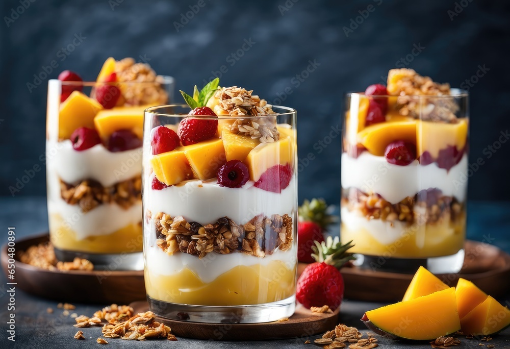 yogurt with fruits yogurt with fruits