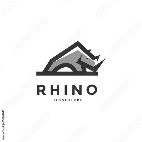rhino modern logo