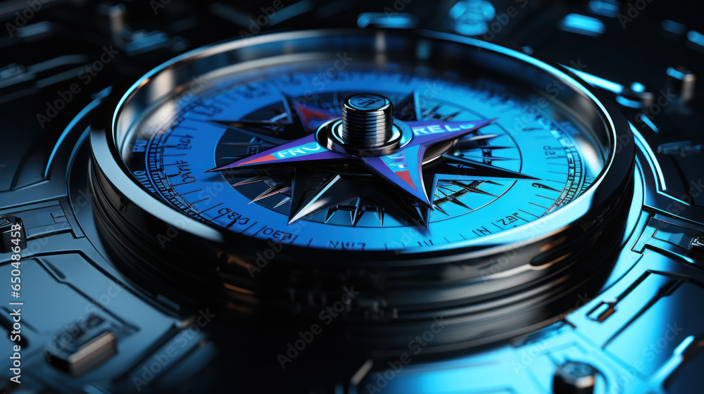 decision maker office gadget set to the words go for it. business and and decision making concept. Compass decision maker office gadget set to the words go for it. business and and decision making concept. Compass