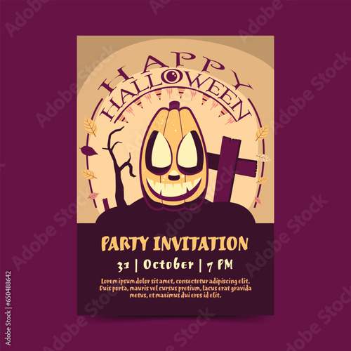 HAPPY HALLOWEEN PARTY INVITATION