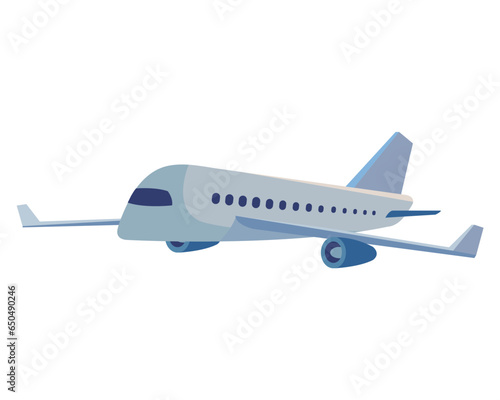 airplane flying travel icon design