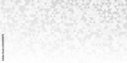 Abstract geomatics patter gray and white background. Abstract geometric pattern gray and white Polygon Mosaic triangle Background, business and corporate background.