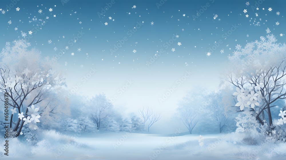 Fototapeta premium winter landscape