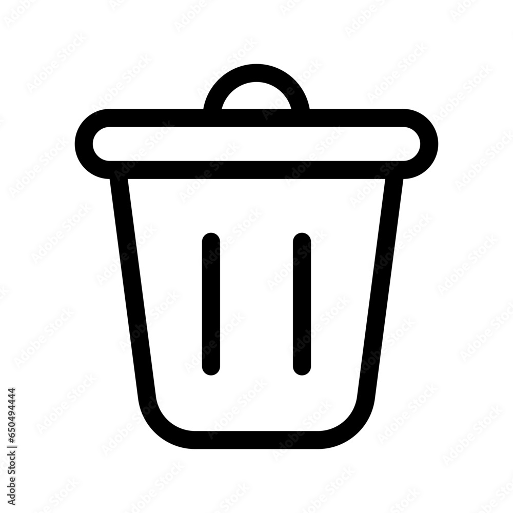 Delete Icon Vector Symbol Design Illustration Delete Icon Vector Symbol Design Illustration