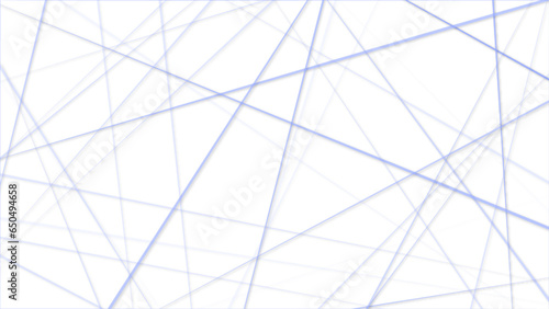 Abstract lines in blueand white tone of many squares and rectangle shapes on white background. Metal grid isolated on the white background. nervures de feuilles mortes, fond rectangle and geometric