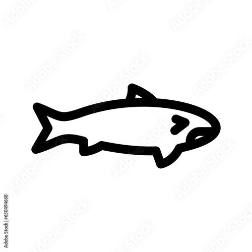 Sardine Icon Vector Symbol Design Illustration