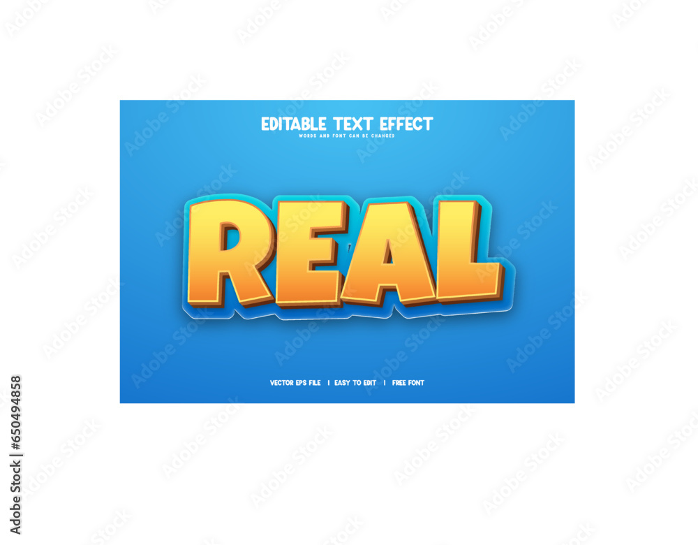 Editable 3d text effect styles Editable 3d text effect styles