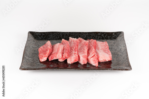 牛肉　中落カルビ　黒毛和牛