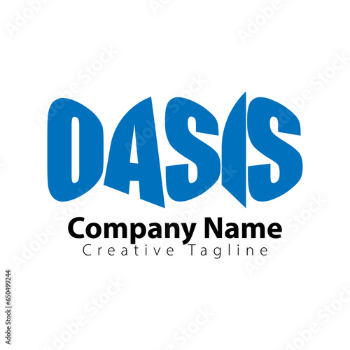 Oasis Logo Vector Design on White Background