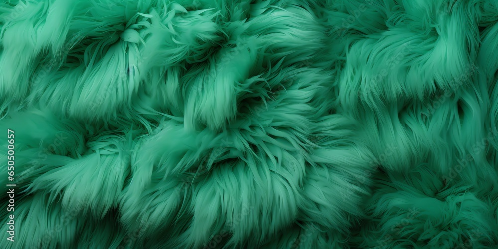 Close-up of fluffy green feathers Close-up of fluffy green feathers