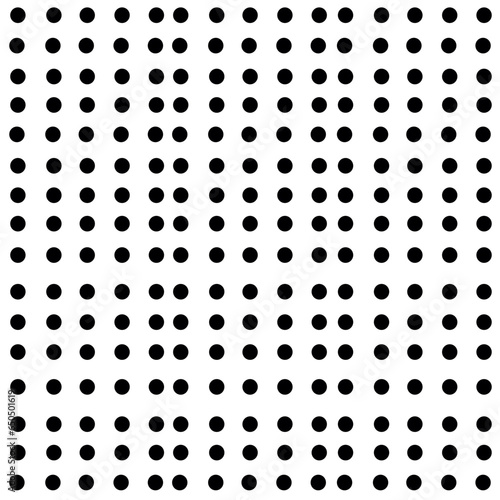 Screentone with large dots, slightly unevenly spaced.