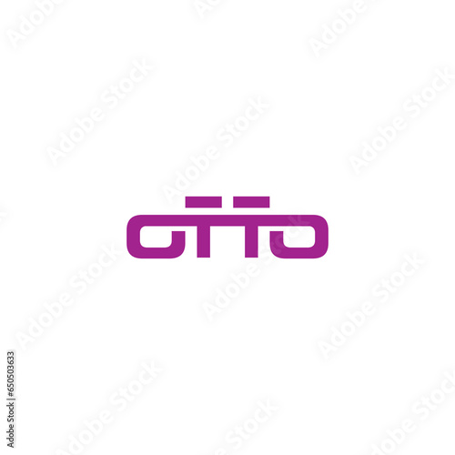 Foto Otto Logo Design. Letter Otto Logo Symbol