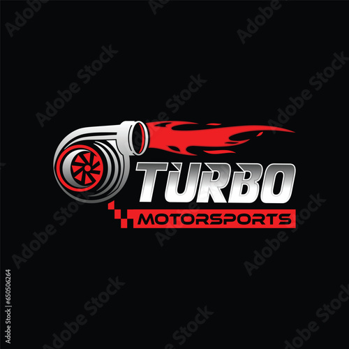 turbo service automotive logo template, perfect logo for automotive companies and enthusiasts