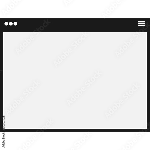 Digital png illustration of digital screen with copy space on transparent background