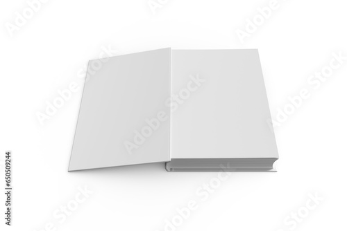 Digital png illustration of open book with copy space on transparent background © vectorfusionart