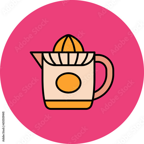 Orange squeezer Icon