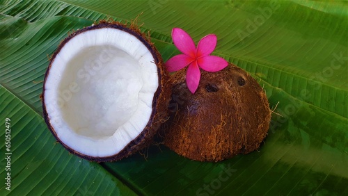 Coconut ready to eat