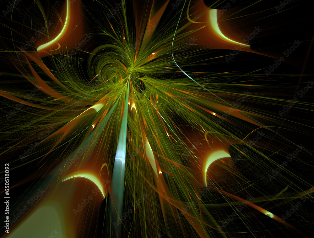Fototapeta premium Imaginatory fractal abstract background Image