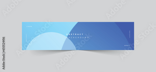 Linkedin banner abstract background, abstract header