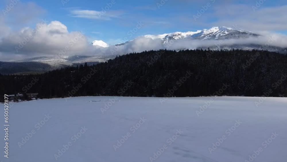 Alpine Winter Paradise in Whistler, Vancouver, British Columbia, Canada Alpine Winter Paradise in Whistler, Vancouver, British Columbia, Canada