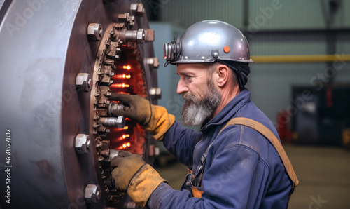 Merging Metal and Might: Boilermaker Portrait.