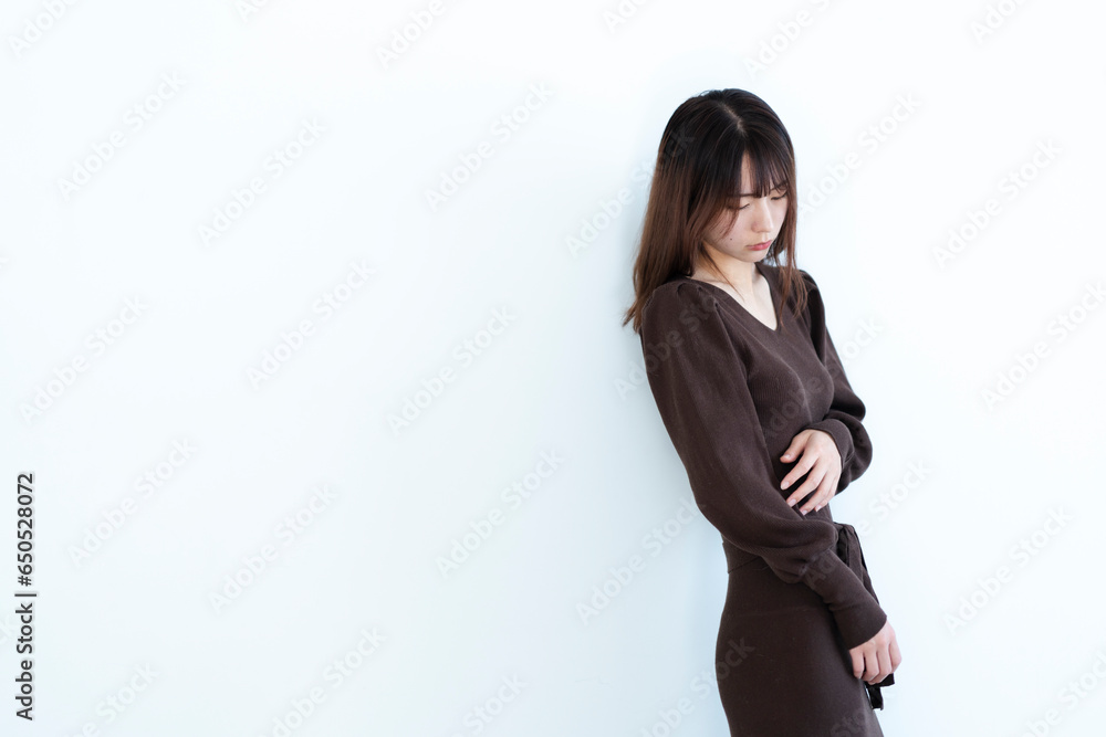 ワンピースの女性 ワンピースの女性
