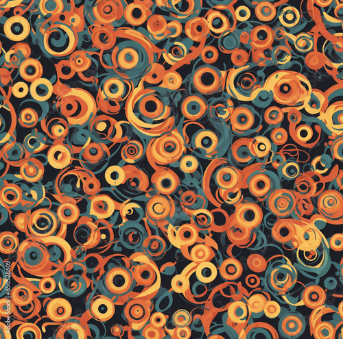 abstract pattern with circles