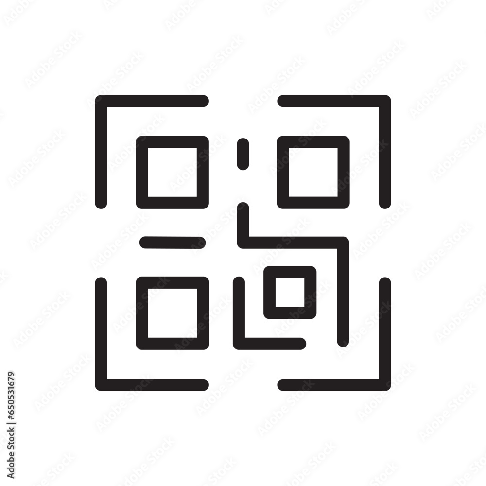Qr Code Icon Illustrations Vector Graphics Qr Code Icon Illustrations Vector Graphics