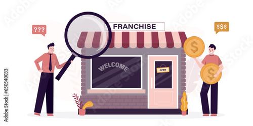 Business owner is looking for partners to expand the franchise network. Increasing and growth business. Sale of license or trademark, royalty. franchise successful model.