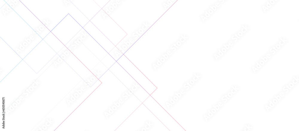 Abstract white background with square gold line shapes. Abstract white background with square gold line shapes.