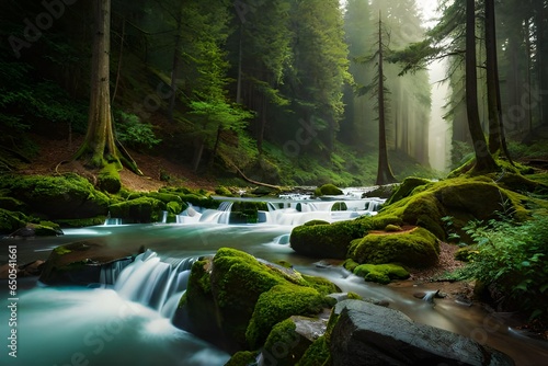 waterfall in the forest