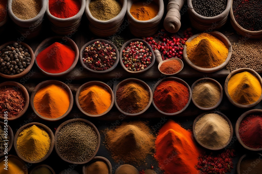 spices in the market