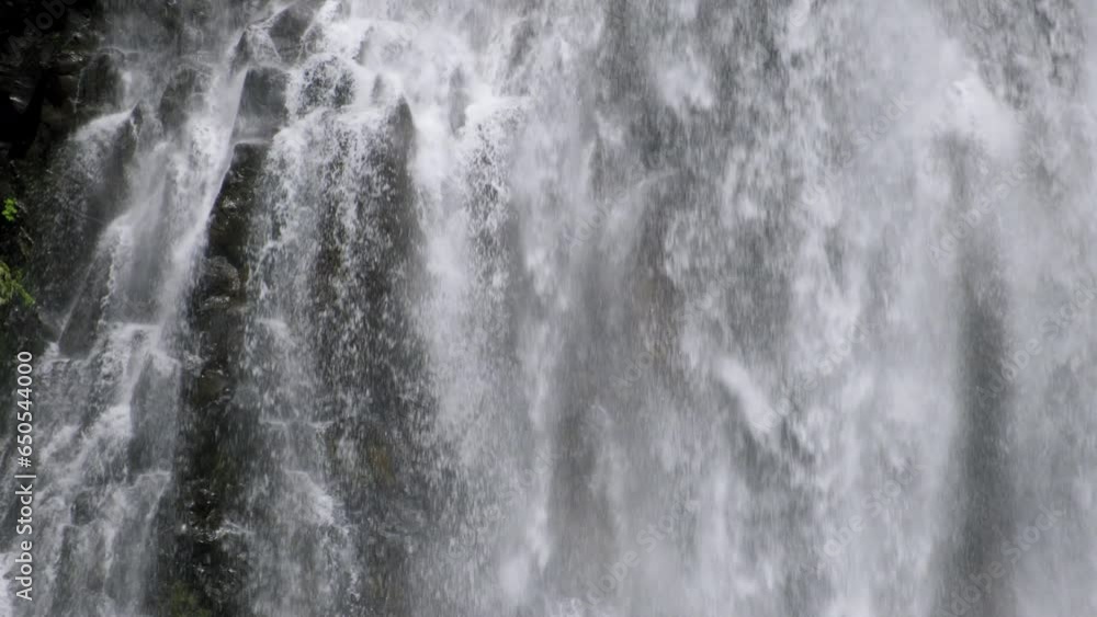 Water Texture Background of Waterfall on Rocks Water Texture Background of Waterfall on Rocks