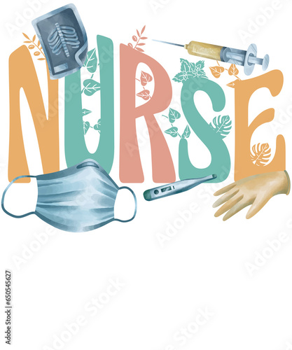 Nurse Syringe Decor Nursing Job National Nurses Day