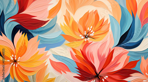 abstract floral background  illustratrion