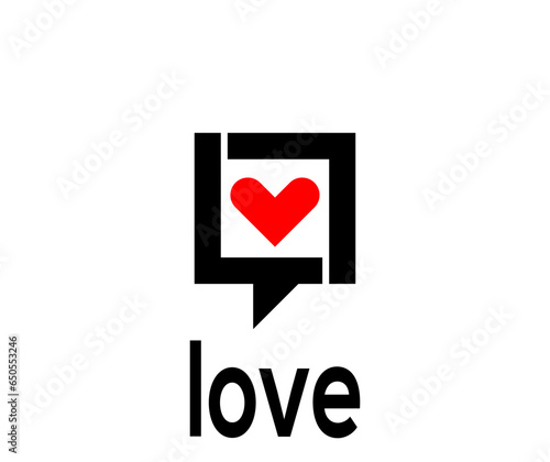 heart with mark