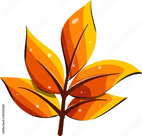 Autumn Leaves Illustration