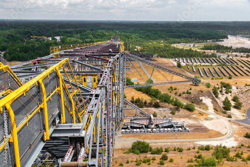 Obraz na płótnie F60 Förderbrücke - Lausitzer Seenland
