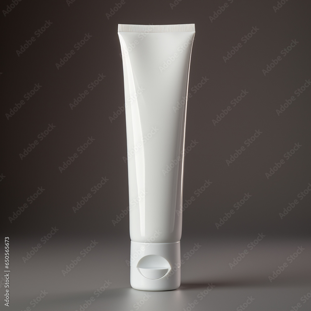 white plastic bottle for cream tube white plastic bottle for cream tube