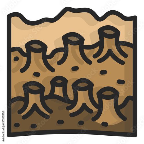 illegal logging icon