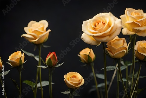 bouquet of roses-Generated by AI