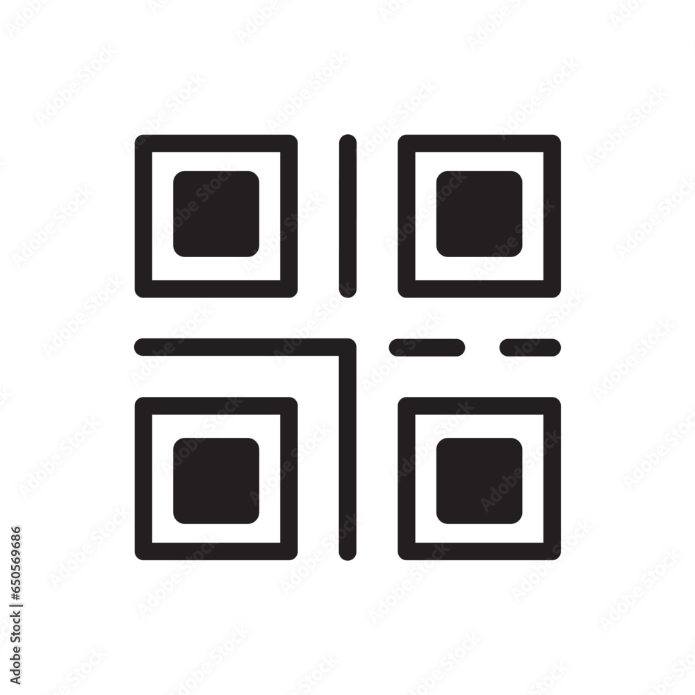 Qr Code Icon Illustrations Vector Graphics Qr Code Icon Illustrations Vector Graphics